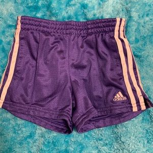 blue adidas sport shorts